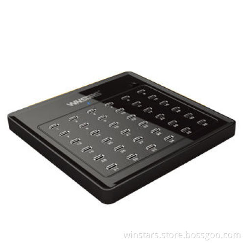 USB2.0 36-port Hub with Power Adapter, Supports Plug-and-play Function